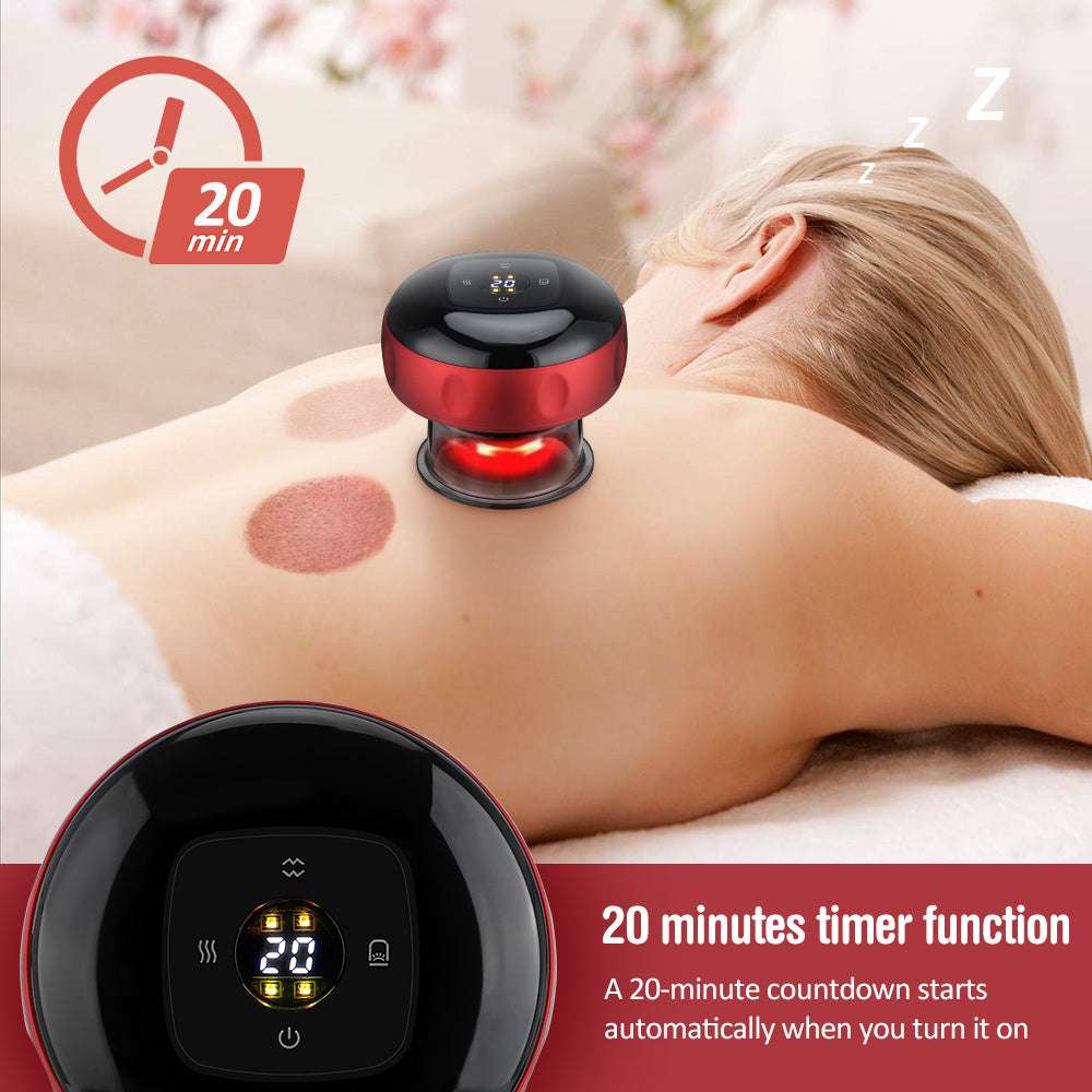 advanced electric cupping kit featuring vacuum suction and five simulated massage, cup therapy and suction cup therapy., Electric Vacuum Cupping Massage Body Suction Cups Anti Therapy Massager, Electric Vacuum Cupping Maage Body Cups, Cupping therapy , Negative pressure cupping massage instrument, electric cupping machine , Cupping therapy