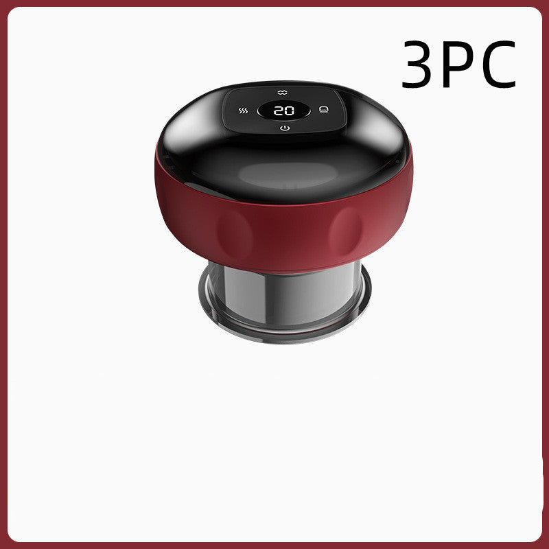 advanced electric cupping kit featuring vacuum suction and five simulated massage, cup therapy and suction cup therapy., Electric Vacuum Cupping Massage Body Suction Cups Anti Therapy Massager, Electric Vacuum Cupping Maage Body Cups, Cupping therapy , Negative pressure cupping massage instrument, electric cupping machine , Cupping therapy