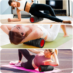 Foam Roller for Deep Tissue Massager, 13" High Density Exercise Patented Roller for Muscle Massage