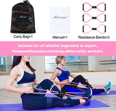 HPYGN Resistance Bands, Figure 8 Exercise Bands for Women Men