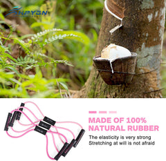 HPYGN Resistance Bands, Figure 8 Exercise Bands for Women Men