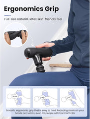 BOB AND BRAD Q2 Mini Massage Gun, Pocket-Sized Deep Tissue Massager Gun