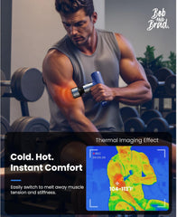BOB AND BRAD A7 Pro Massage Gun with Heat and Cold Therapy