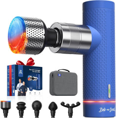 BOB AND BRAD A7 Pro Massage Gun with Heat and Cold Therapy