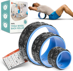 Lifepro Yoga Wheel Set for Shoulder & Neck Pain Relief, Back Alignment & Stretching