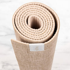 Myga Jute Yoga Mat, High Performance Vegan Floor Exercise Mat