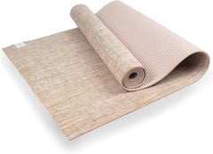 Myga Jute Yoga Mat, High Performance Vegan Floor Exercise Mat