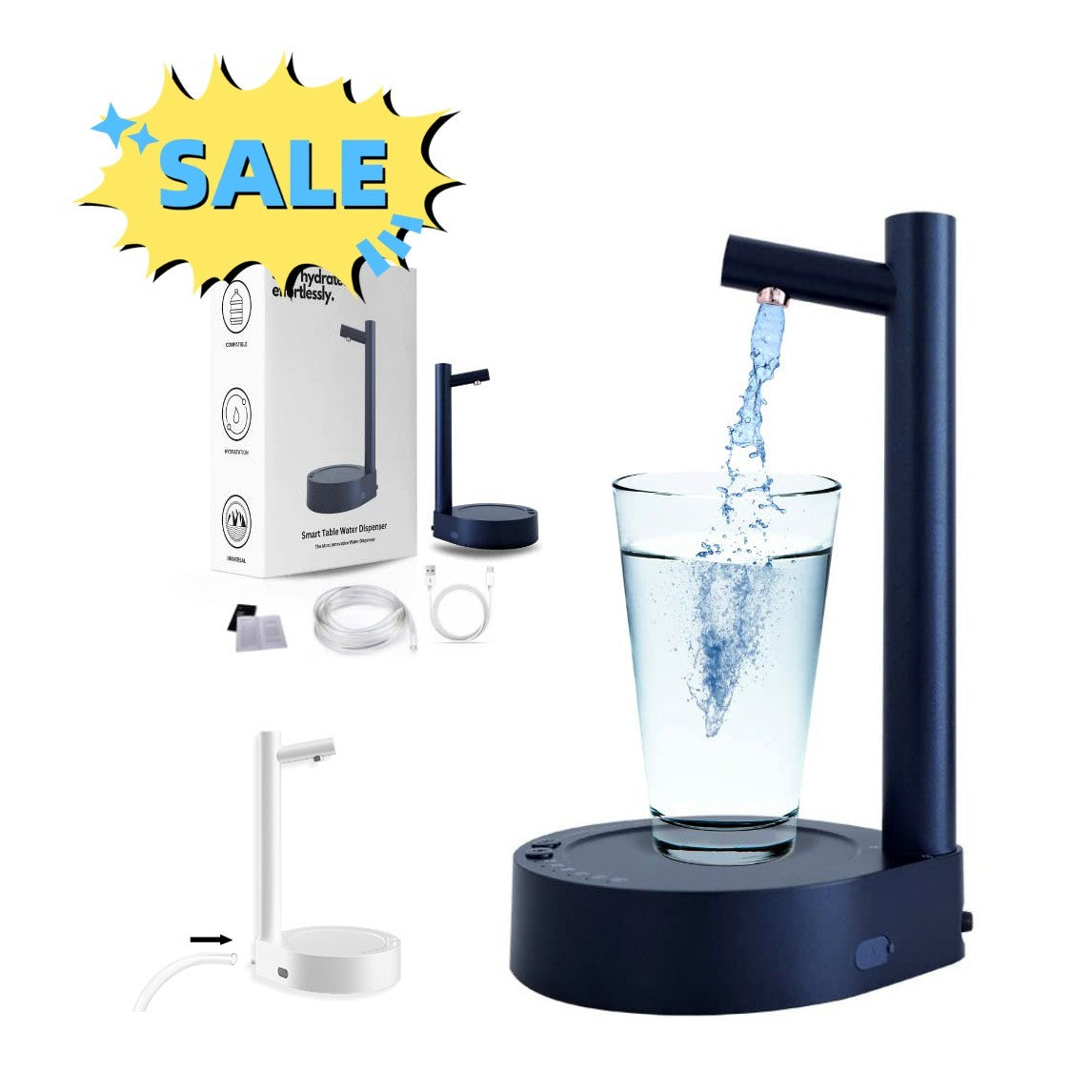 Table water pump, Portable water bottle pump, Wireless Electric Water Pump, Automatic Water Bottle Pump, A water dispenser, Desktop Water Bottle Dispenser, water dispenser